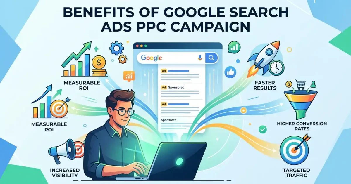 Benefits of Google Search Ads PPC Campaign