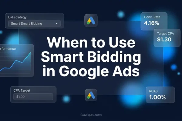 When to Use Smart Bidding in Google Ads: A Complete 2026 Guide
