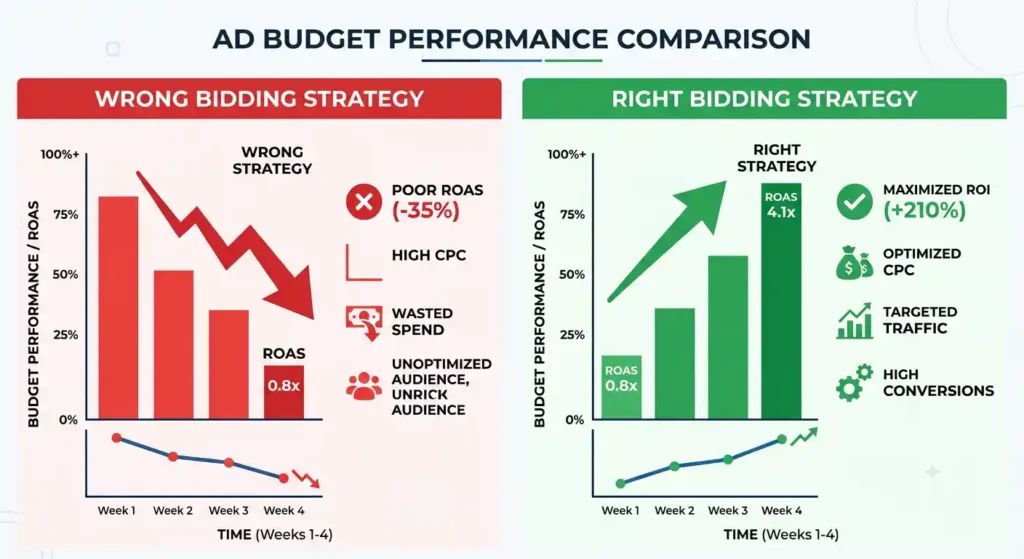 wrong-bidding-strategy-vs-right-bidding-strategy-faazizpro